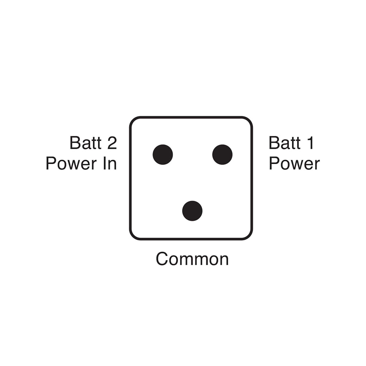 NARVA Battery Master Switch 4 Positions 61084BL
