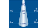 Narva 10-30V LED Chrome Reading Lamp 6000k