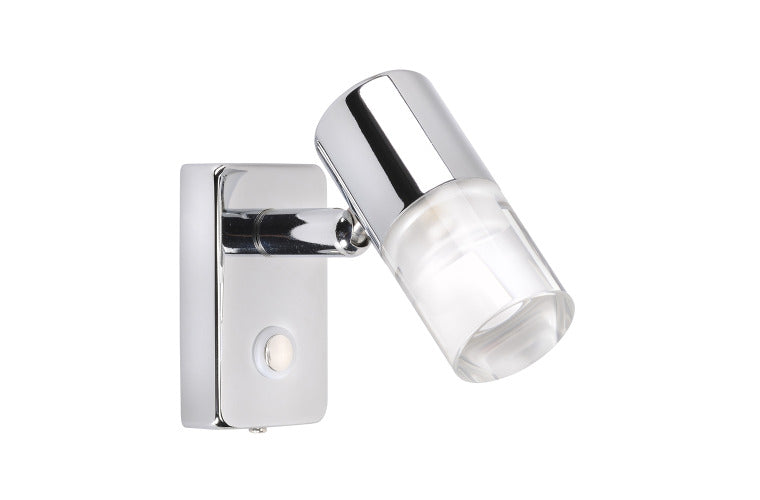 Narva 10-30V LED Chrome Reading Lamp 3200k