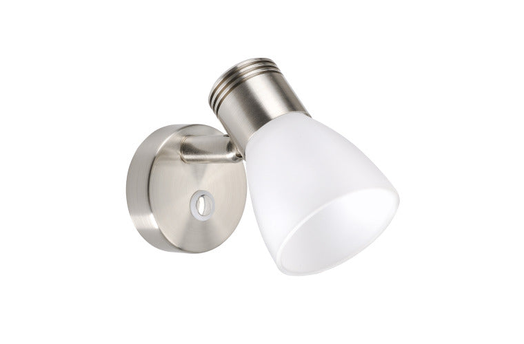 Narva 10-30V LED Chrome Reading Lamp 3200k