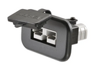 Heavy-Duty Flush Mount 50A Connector - Grey