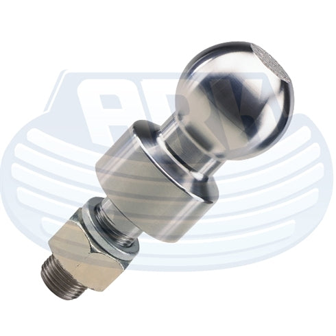 50mm Towball Hi Rise - 51mm 2T Chrome