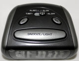 LCD Alarm Clock X Time BLACK