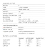 Projecta 7amp 7 stage 12V Battery Charger IC7