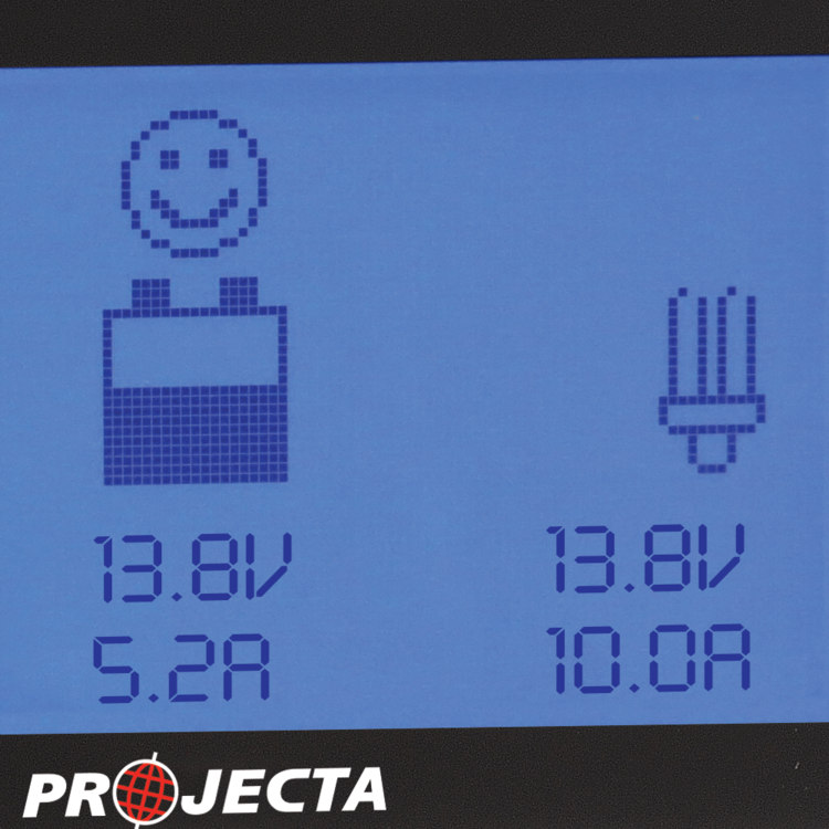 Projecta Automatic 12/24V 30A 4 Stage Solar Charge W/Remote SC330D