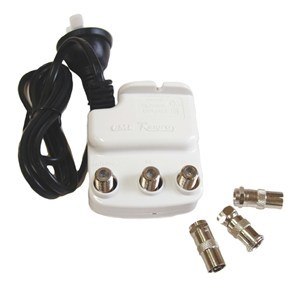 Kingray Indoor TV Amp/Splitter 2Way