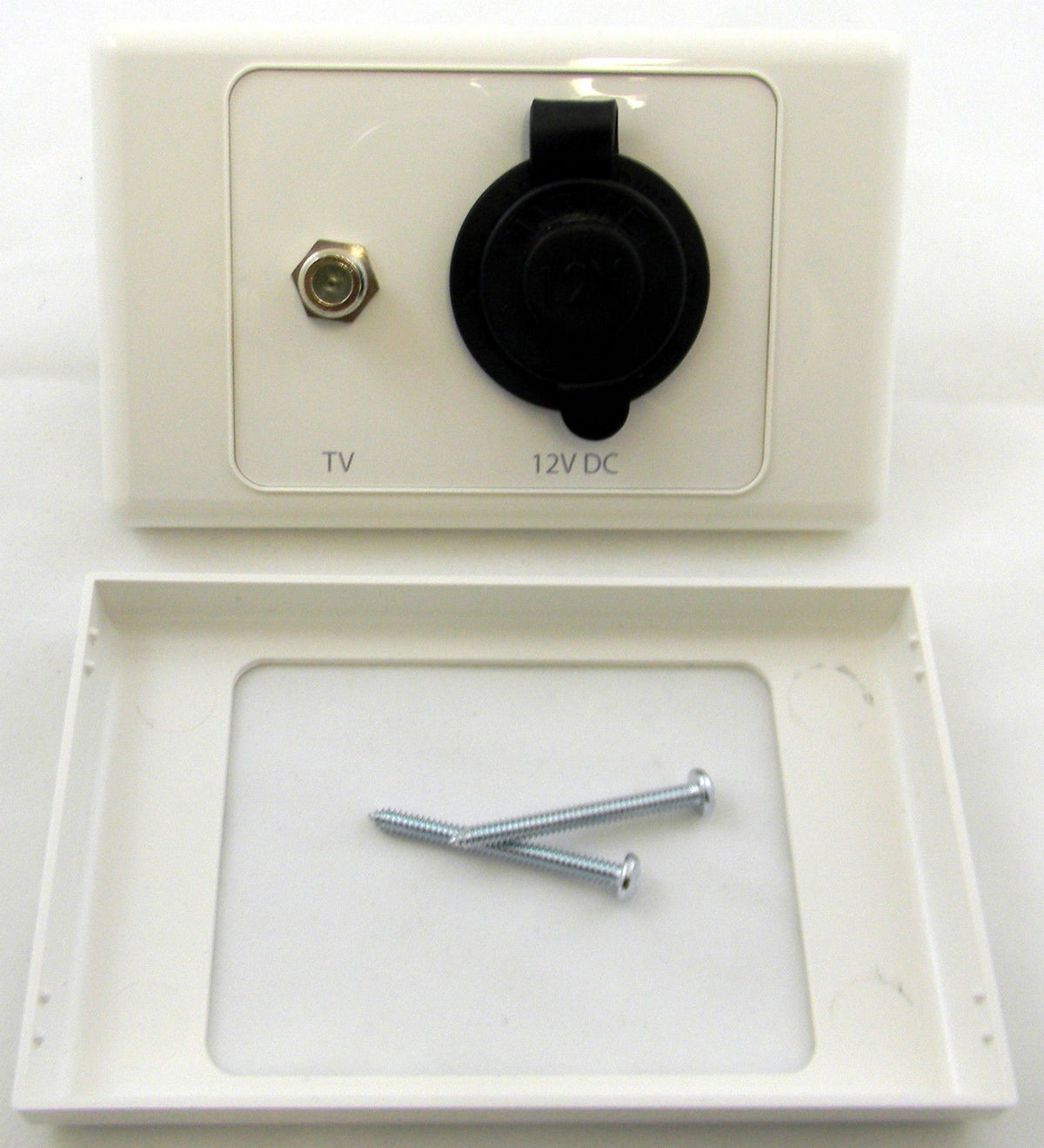 Wall Plate TV-F Connector/Cig Lighter L1036