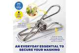 Clothes Pegs Stainless Steel - 20pk