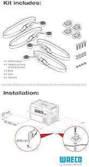 Waeco Dometic  Universal CFX Fixing Kit