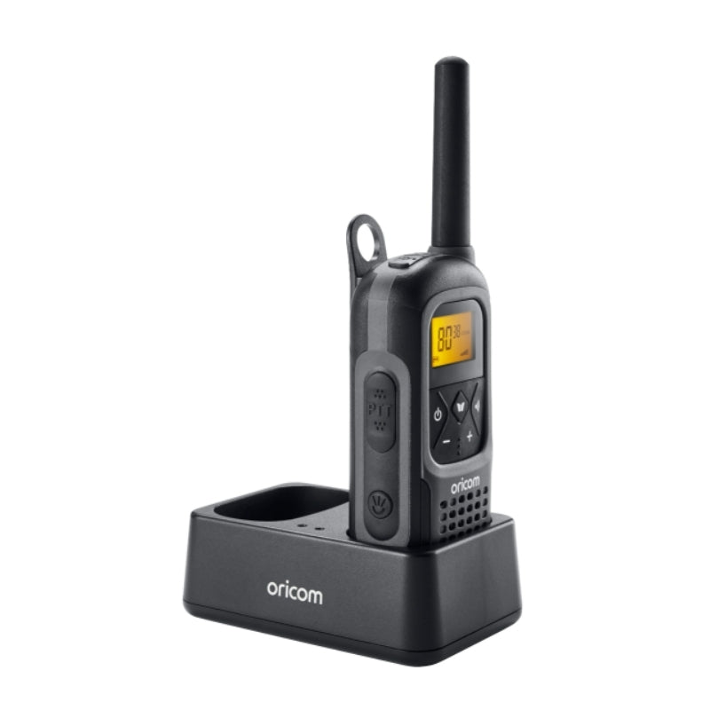 Oricom Waterproof IPX7 Portable 2W UHF CB Radio TWIN PACK