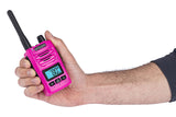 ORICOM Pink 5 Watt IP67 Waterproof Handheld UHF CB Radio Trade Pack (Twin Radios) DTXTP600PNK