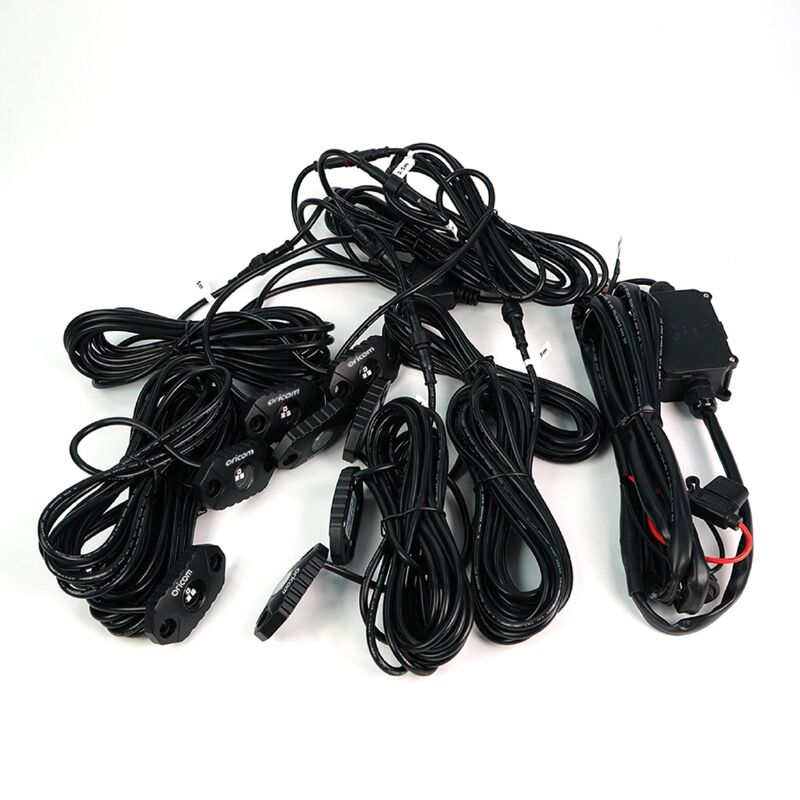 Oricom App Controlled LED Rock Light 4 Pack RGB