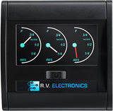 Black Triple Water Level Indicator LCD0219