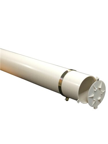 Pole Carrier 2m w/end caps and brackets