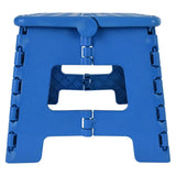 Plastic Folding Stool - Black