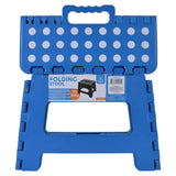 Plastic Folding Stool - Black