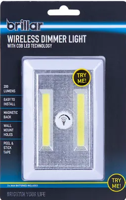 Wireless Dimmer Light Switch with COB LED