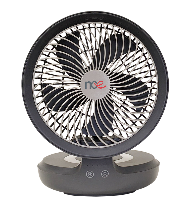 NCE 12V Oscillating Fan - Grey – Award RV Superstore