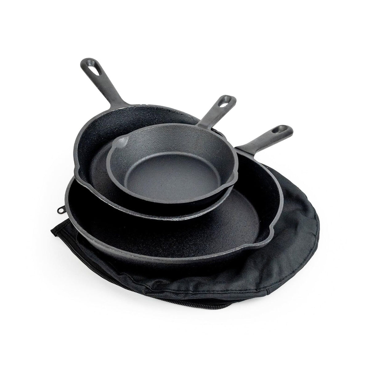 Aussie traveller Cast Iron Cookware Crate Set - 10 Piece