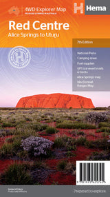 HEMA Red Centre Alice Springs to Uluru