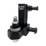 Black Centuria® 100mm Anodized Lightweight Adjustable Hitches