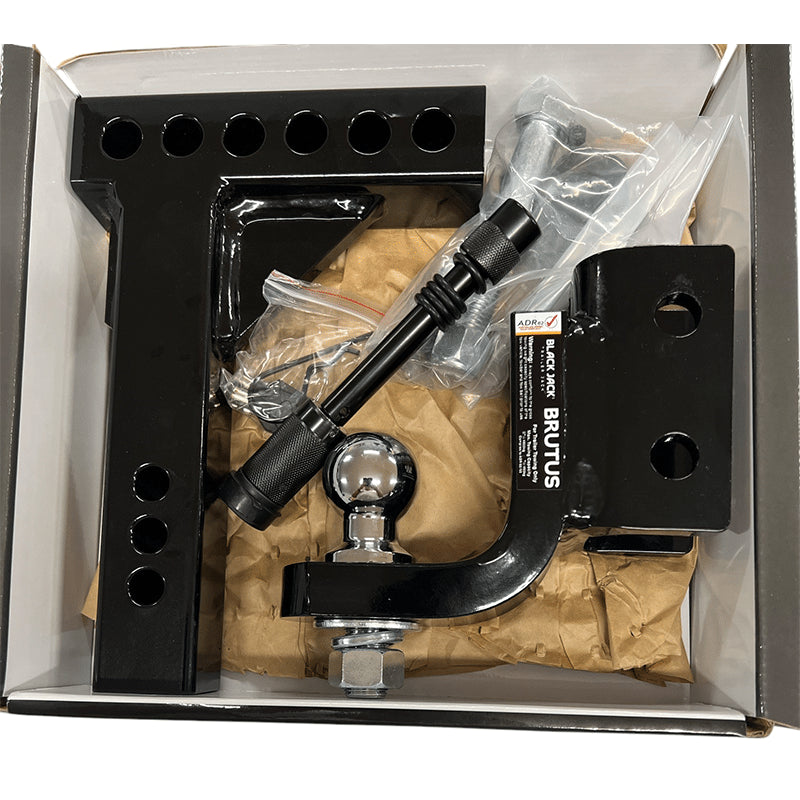 BRUTUS adjustable hitch 210MM 70MM BALL