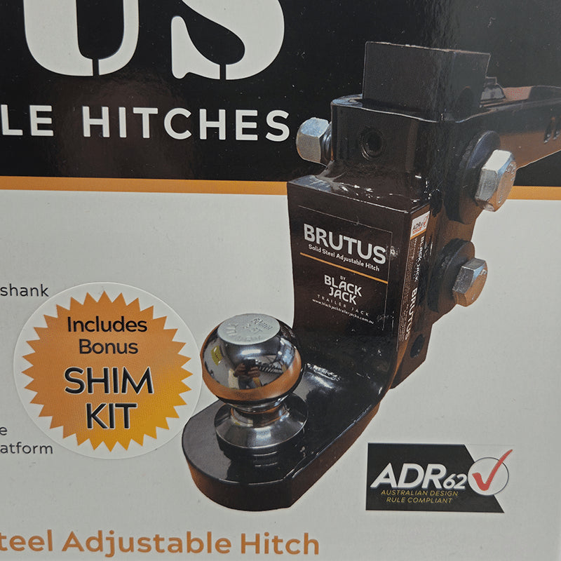 BRUTUS adjustable hitch 210MM 70MM BALL