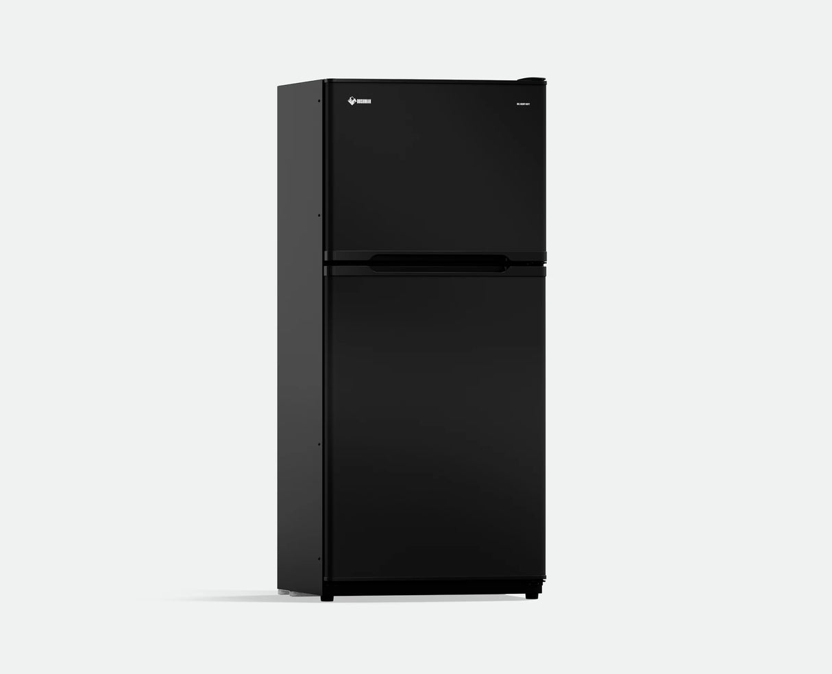 Bushman DC190LB - DC 12V / 24V Black Fridge/Freezer