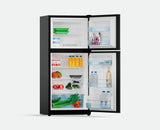 Bushman DC190LB - DC 12V / 24V Black Fridge/Freezer