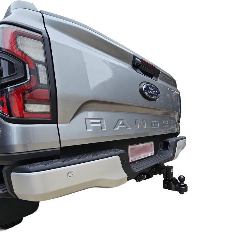 Black Centuria® 200mm Anodized Lightweight Adjustable Hitches