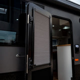 DCE Door Pleated Blind