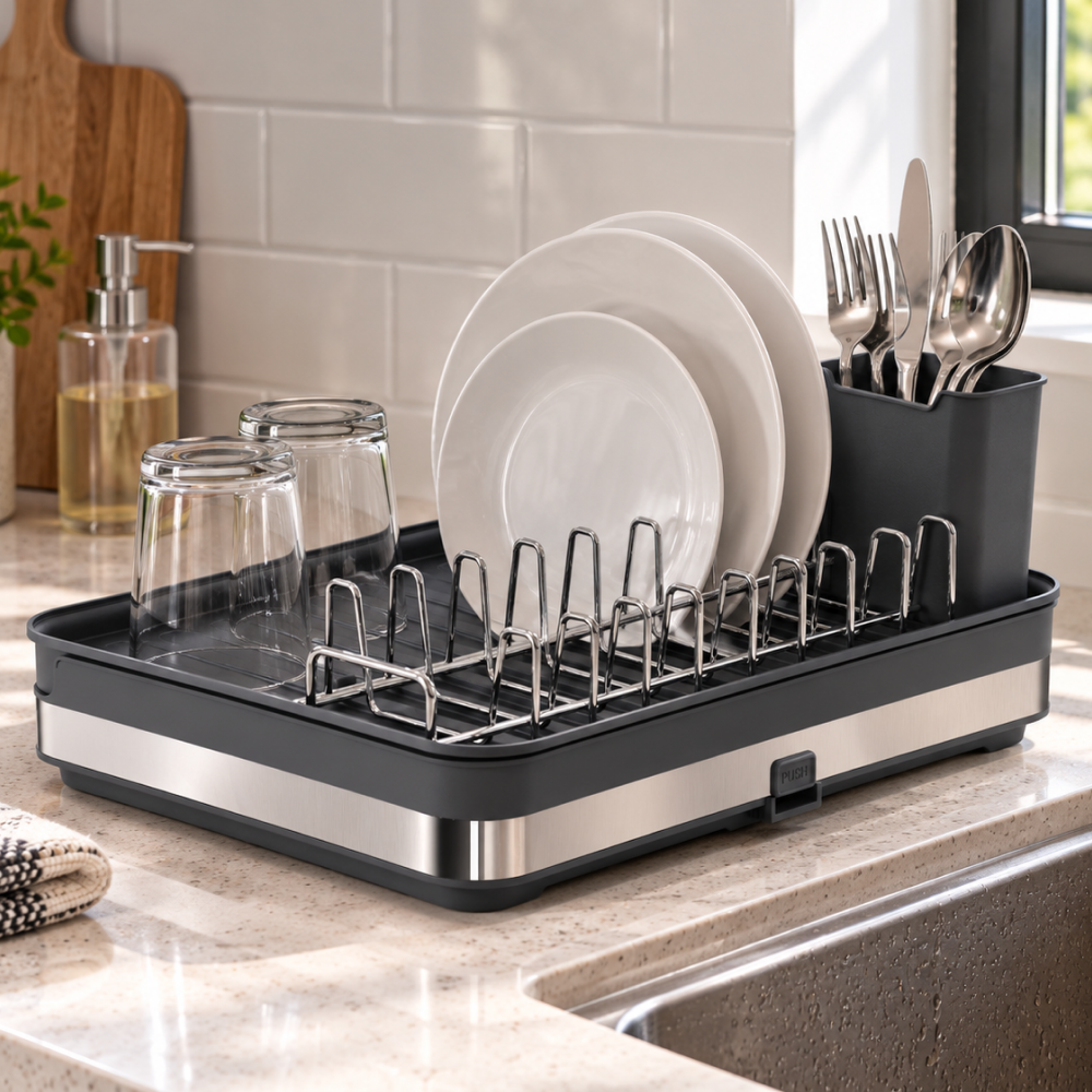 On The Road Deluxe Folding Dish Rack