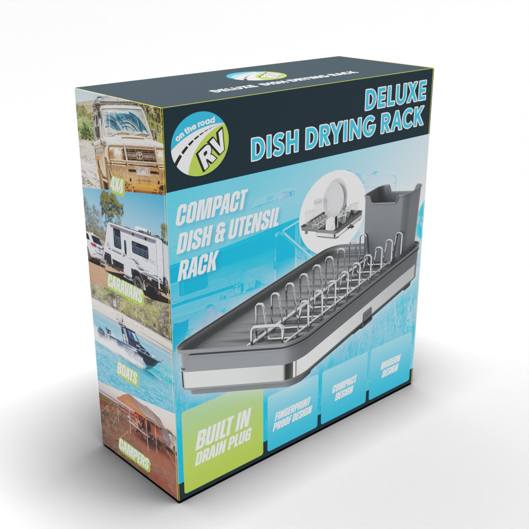 On The Road Deluxe Folding Dish Rack