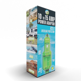 On The Road 15A To 10A Caravan Power Adaptor