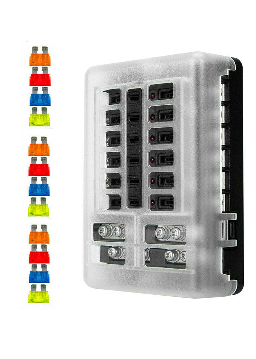 ARVA 12 Way Fuse Box – Award RV Superstore