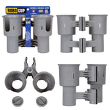 ROBOCUP DRINK FISHING ROD HOLDER - GREY