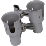 ROBOCUP DRINK FISHING ROD HOLDER - GREY