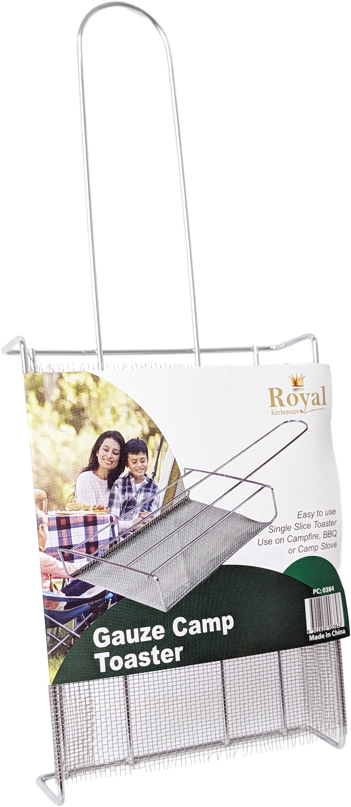 Royal Stainless Steel Folding Camp Toaster