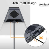STARBEAM Starlink Gen3 Standard Mobility Anti-Theft Kickstand Mount - Aluminium