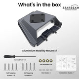 STARBEAM Starlink Gen3 Standard Mobility Anti-Theft Kickstand Mount - Aluminium