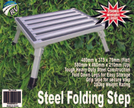 Steel Folding Caravan Step