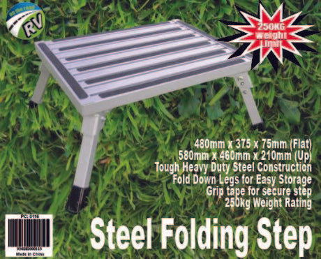 Steel Folding Caravan Step