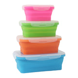 Collapsible Space Saving Products Collapsible Rectangle Containers 4 Set