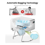 LooSeal EVO Auto Sealing Waterless Portable Toilet Silver