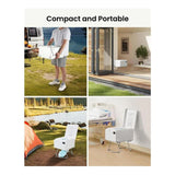 LooSeal EVO Auto Sealing Waterless Portable Toilet White