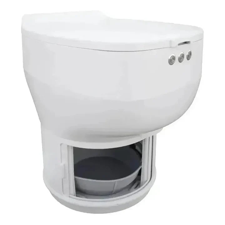 LooSeal Elite Auto Sealing Waterless Toilet White
