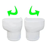 LooSeal Elite Auto Sealing Waterless Toilet White