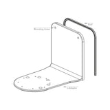 LooSeal Toilet L-Adaptor Large