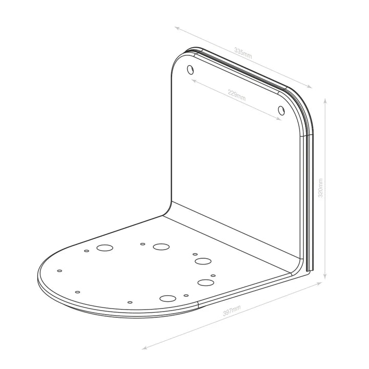 LooSeal Toilet L-Adaptor Small