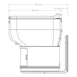 LooSeal Toilet L-Adaptor Small